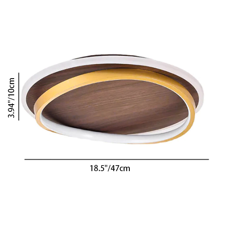 Mokume Ceiling Light