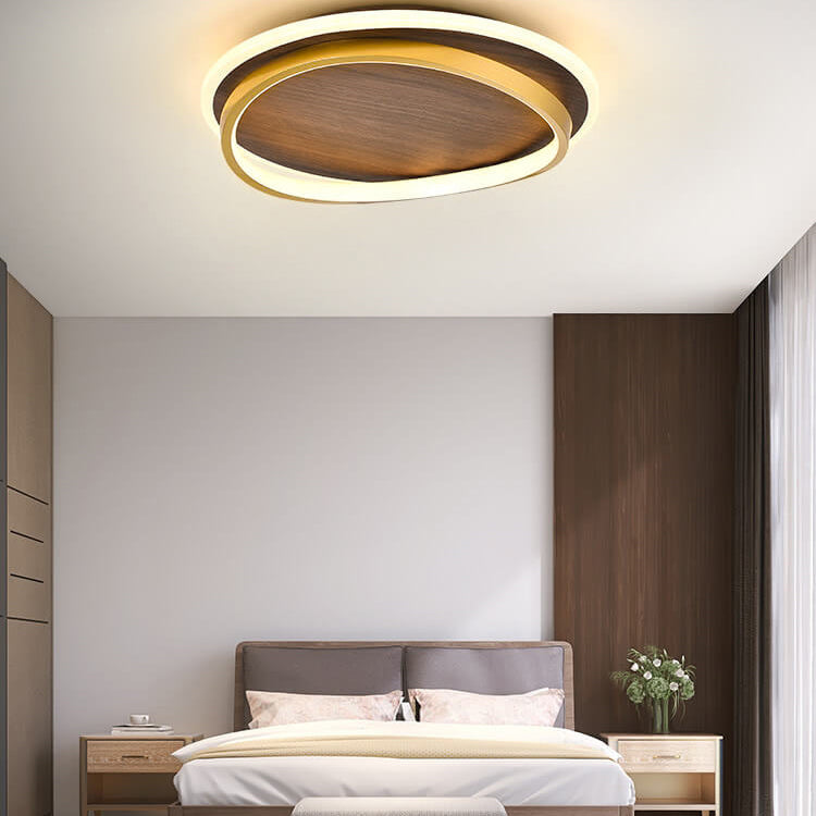 Mokume Ceiling Light