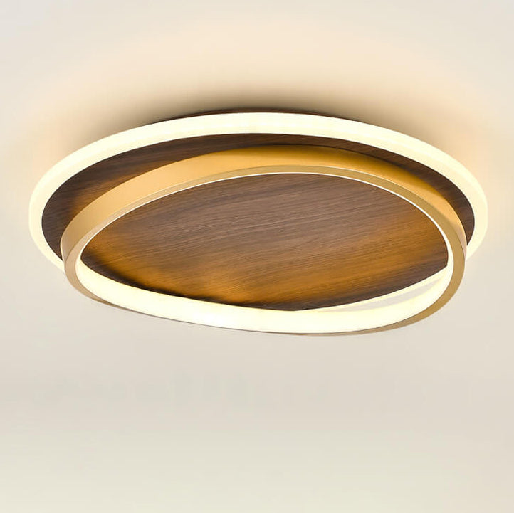 Mokume Ceiling Light