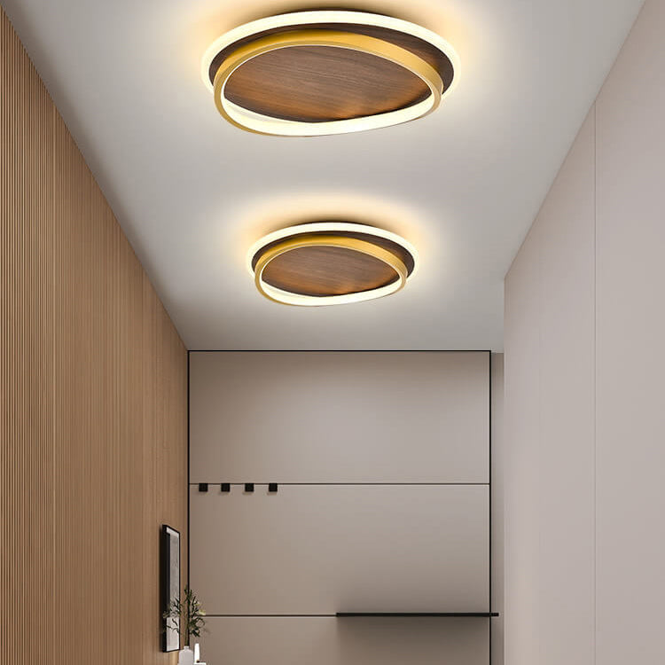 Mokume Ceiling Light