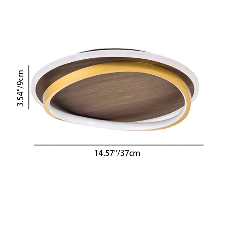 Mokume Ceiling Light
